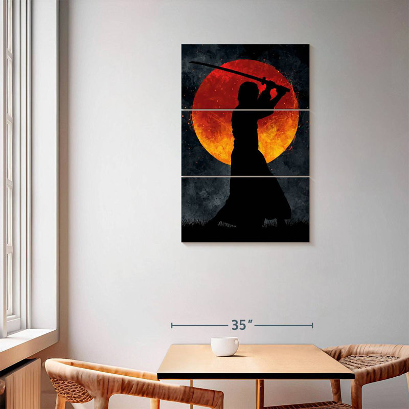 Leisha Samurai Moon Black