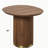 Walnut Wooden Base Side Table