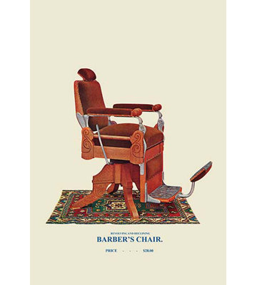 Chaise de barber #53, impression