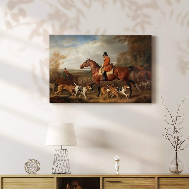 ANIMAL LXXXVII - Toile tendue avec châssis Premium - Prêt à être accroché, H 18 po x l 27 po