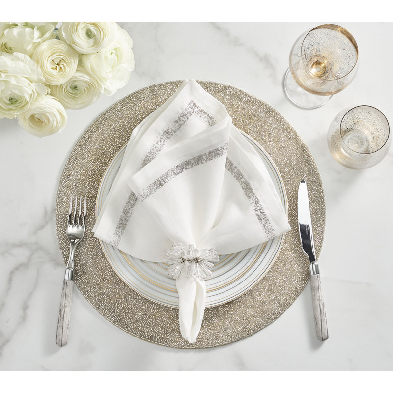 Dazzle Napkin Ring, Crystal