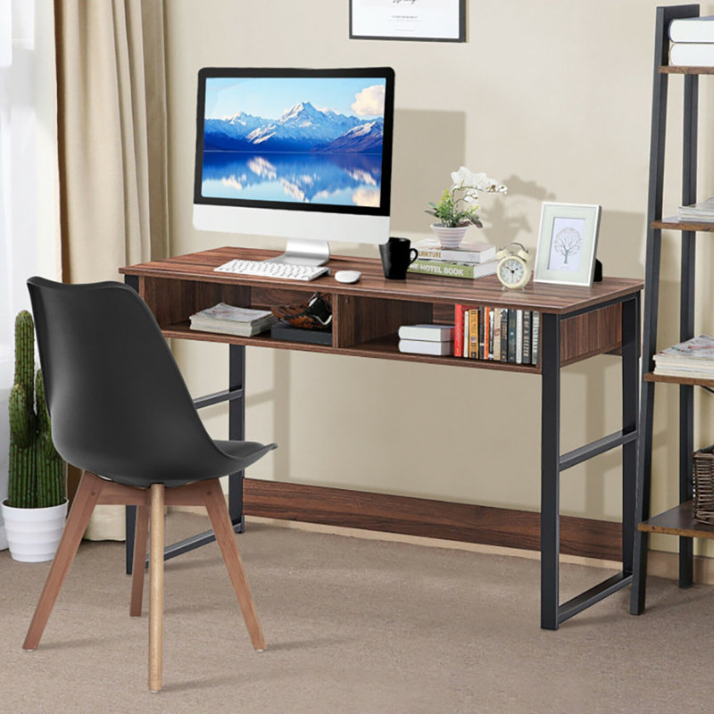 Swarthofthi Solid Wood Base Writing Desk