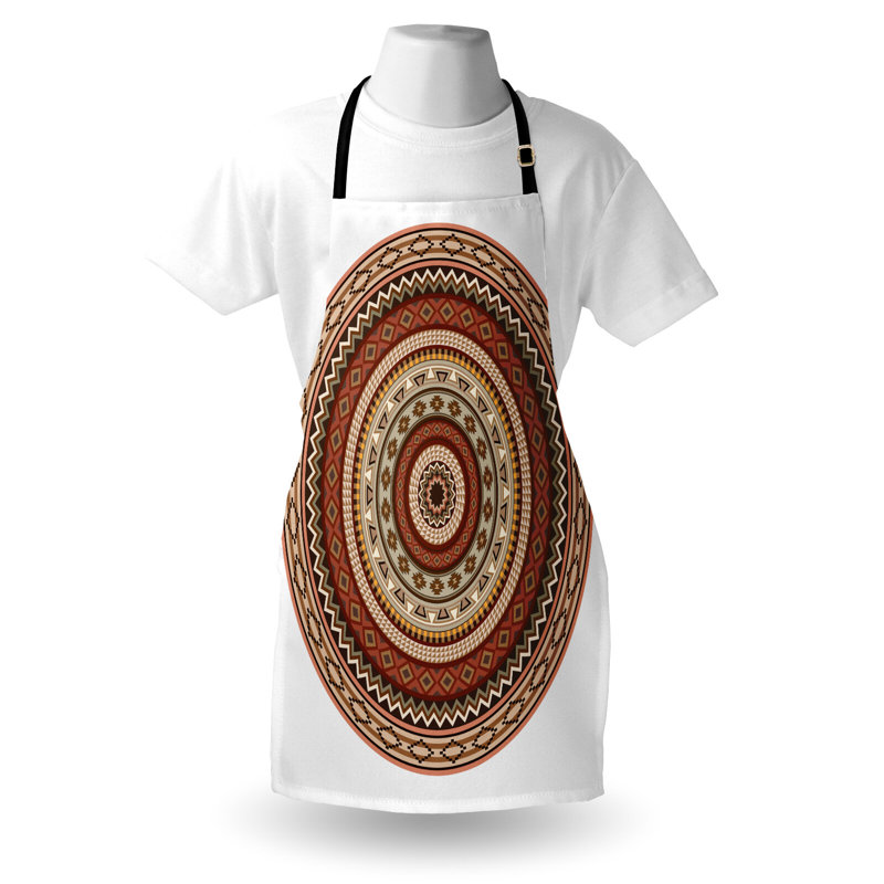 Geometric Bib Apron
