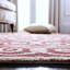 Tapis bourgogne en laine crocheté à la main Brayton-21279434