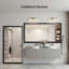 Miroir de salle de bain en verre trempé épais de haute qualité-282919246-282815462