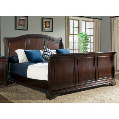 Altigarron Solid Wood Bed