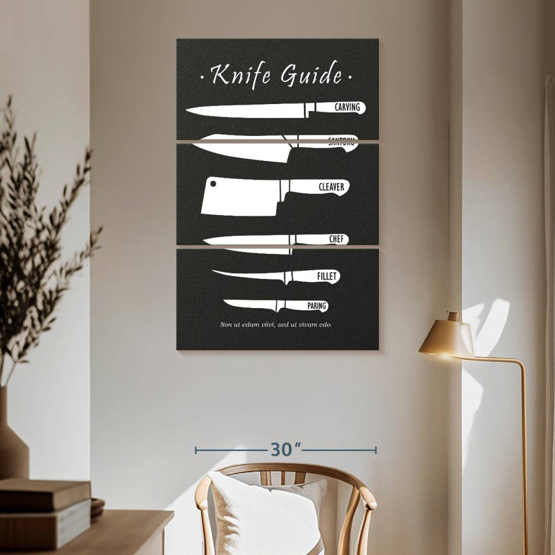 Couteaux de boucher Senne, H 65 po x l 42 po