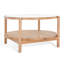 Table basse en rotin et verre Karyna-999333584
