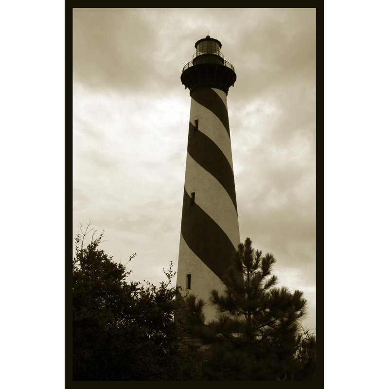 Hatteras Island Lighthouse by Jason Johnson - Print on Canvas, 76cm H x 51cm W, Wrapped Canvas