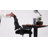 Nenney Ergonomic Mesh and Metal Drafting Chair with Adjustable Footrest-523118068-523118069