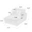 Chaise longue d'intérieur en fausse fourrure-1096340258-1103265009