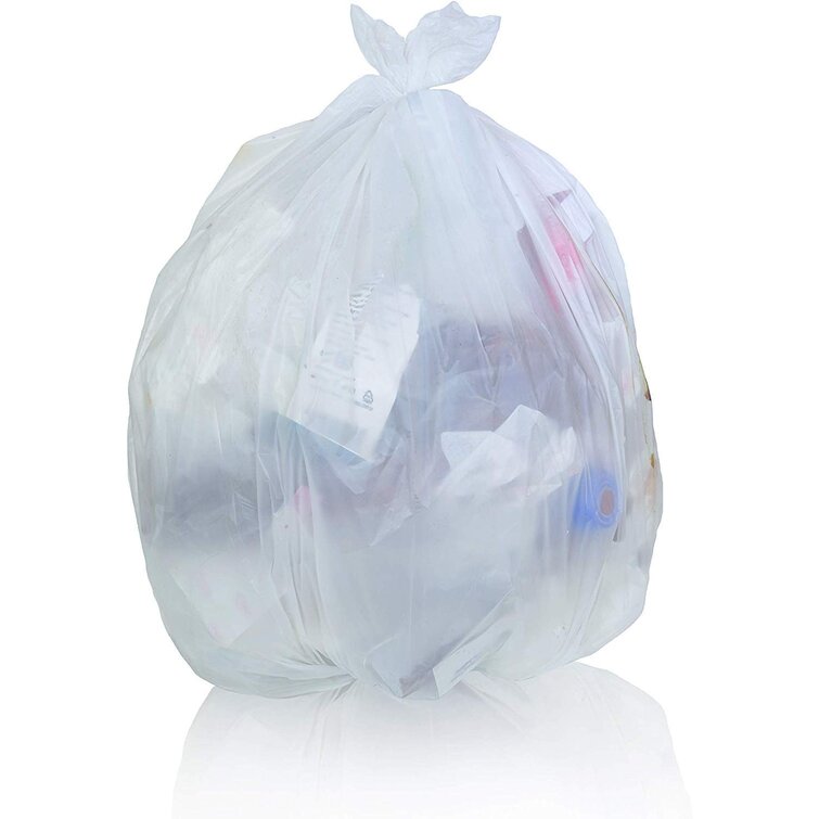 Kovot 45 Gallons Plastic Trash Bags - 150 Count