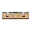   Armoire murale à double cuve 72 po West en blanc chaud West-125821752