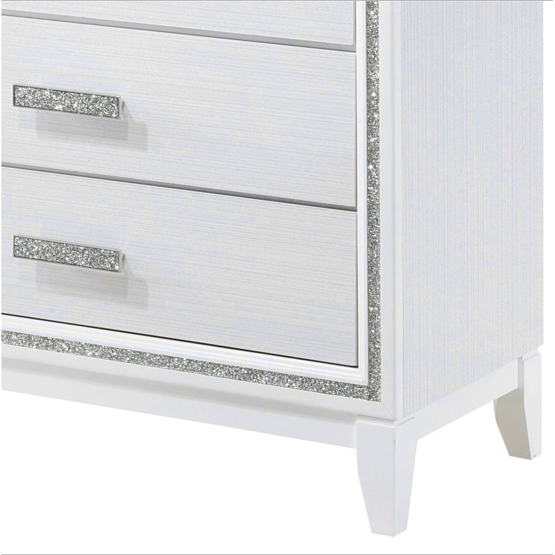 Commode blanche Haiden, Blanc
