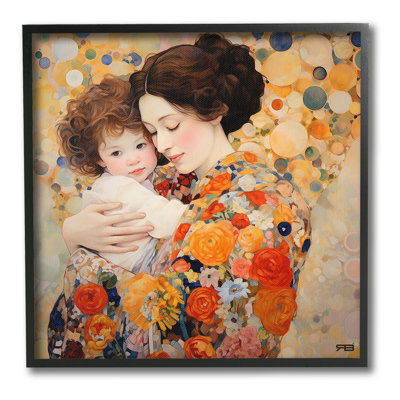 FloralMother & BabyGicleeArtbyRB