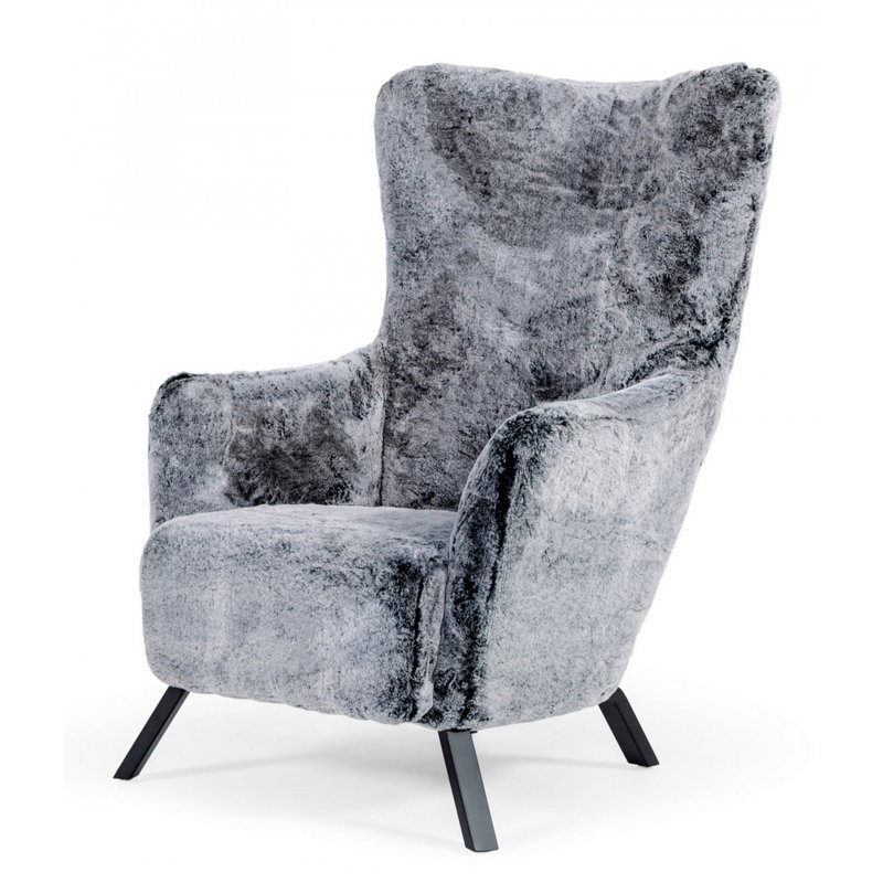 Upholstered Wingback Chair