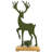 Reindeer And Tree Metal Christmas Tealight Holder-102333409-102343967