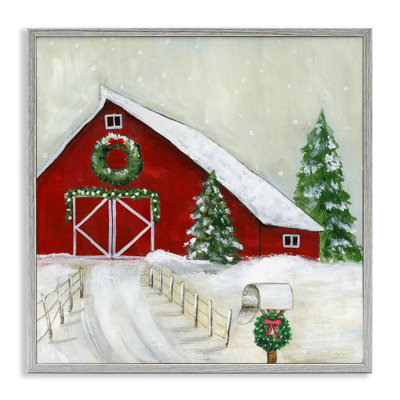 Winter Winter Scenic, estampe numérique par Janet Tava