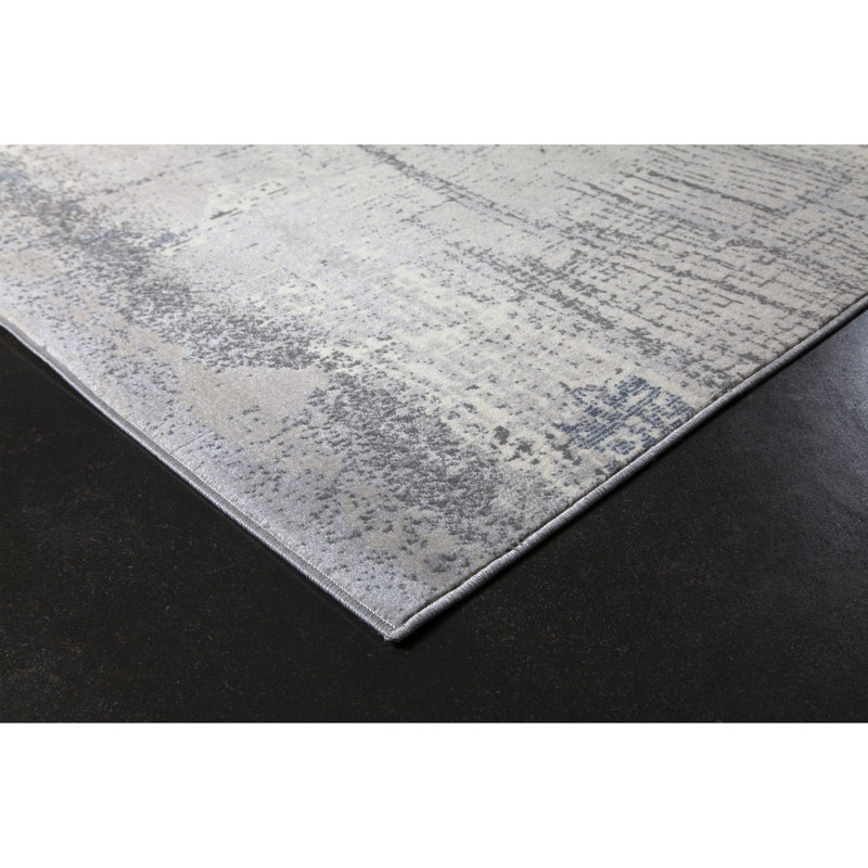 Tapis gris Scandia, Rectangle 5 pi 3 po x 7 pi 3 po