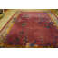 Wool 1920s Purple / Lavender Mauve Hand Knotted Pile Antique Rectangle Rug