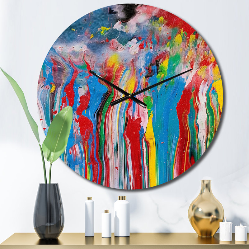 Horloge murale en métal, Petit