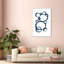 Modern Single Line Geometric Bear Print-69342181-69342183