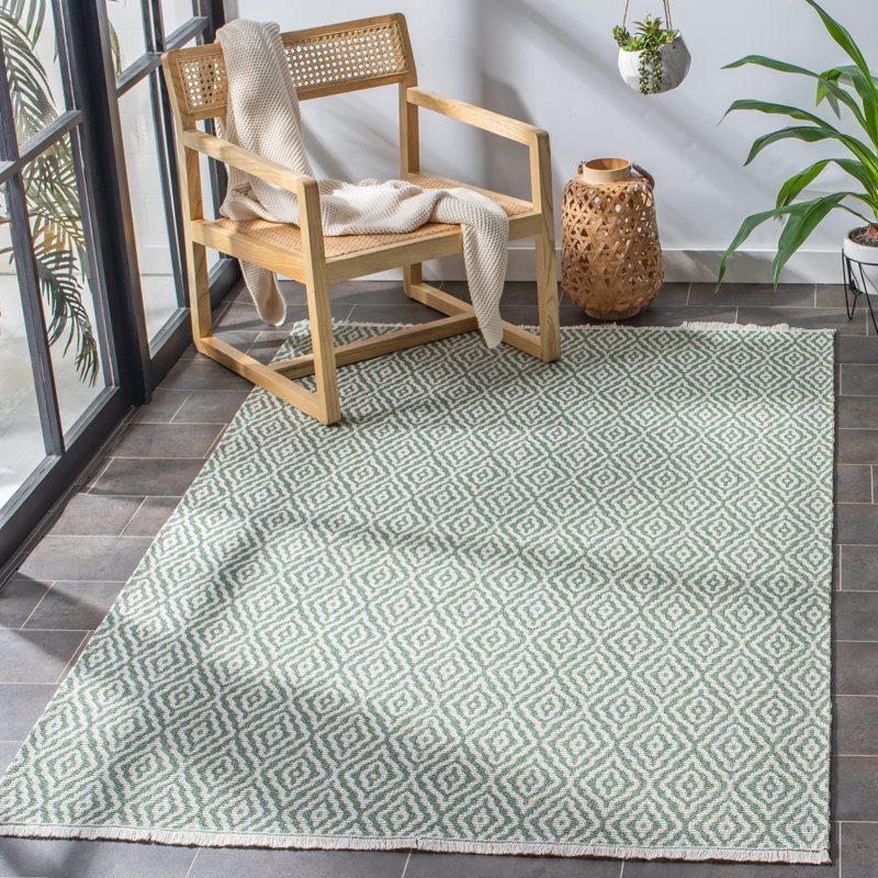 Tapis géométrique Augustine Performance, Rectangle 8 pi x 10 pi