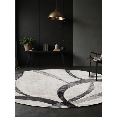 Tapis gris lavable à la machine