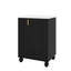 Meuble-lavabo 24 po avec lavabo, armoire de salle de bain avec tablette de porte, rangement latéral ouvert-1712996119