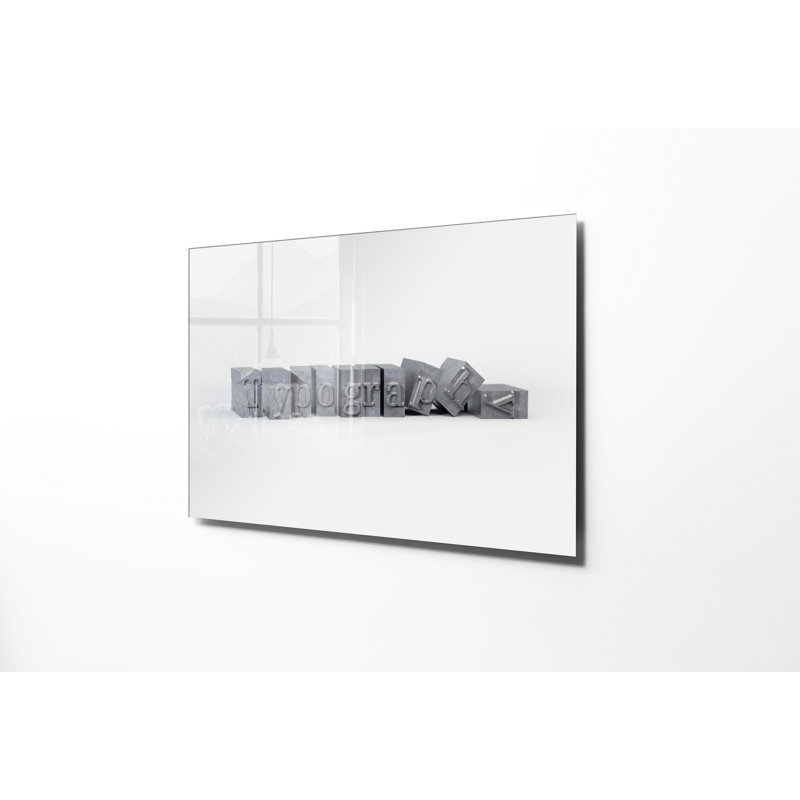 Peinture décorative en verre trempé, H 39,4 po x l 27,6 po x P 1 po