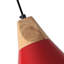 Luminaire suspendu de style campagnard 2 lumières 9,4 po pour salon, bar, chambre à coucher, bureau-119410436