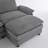 Modular Sectional Sofa With Movable Ottoman-1155593605