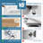 Loetta 35.81'' Single Bathroom Vanity with Stone Top
