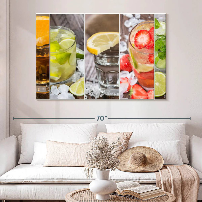 Yarlin Cocktail Variety, 34" H x 51" W