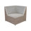 Milano Outdoor Corner Wedge Lounge Chair