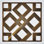 Miroir bronze moyen Blendon