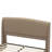 Upholstered Bed Frame With Wingback Headboard,Low Profile Platform Bed With Padded Headboard-1591434092