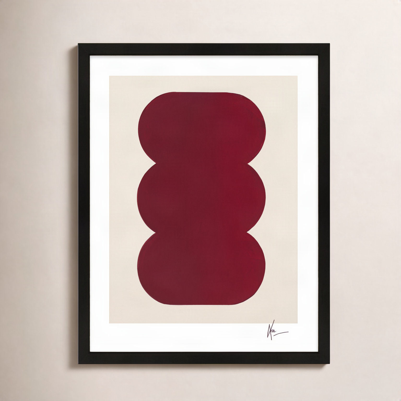 Keyhole 1 by Lee Lessem, Black Framed, 25" H x 20" W x 1.25" D