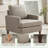 Clancy Armchair With Solid Wood Legs-129459924