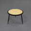 Table basse ronde en rotin, table d'appoint en rotin, table basse, petite table basse, petite table d'appoint, table d'appoint légère, rotin Boho-Chic, pour le salon, assemblage sans outil