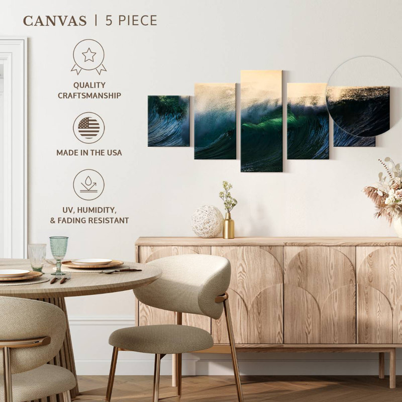 Giant Ocean Wave, 42" H x 92" W