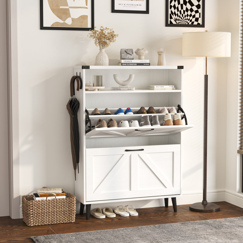 Armoire à chaussures, Blanc
