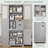 Almetter Freestanding Bathroom Cabinet with Drawers-1461969673