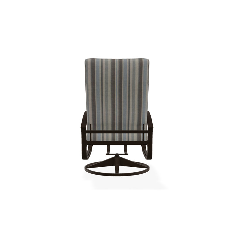 Belle Isle Outdoor Swivel Lounge Chair, Glimpse Cloud, Kona P10, Textured Kona