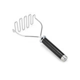 KitchenAid® Gourmet Stainless Steel Wire Masher, 10.24-Inch, Black