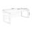 Brown Rectangular Solid Wood desk-108304453