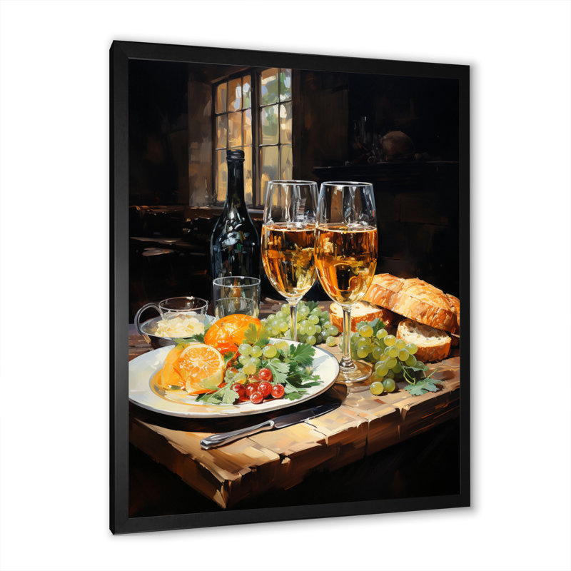 Blanmont Food Beer A Festive II, H 32 po x l 16 po x P 1 po, Cadre photo noir
