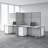 Easy Office Rectangle 1 Person Cubicle with Cable Management-49662988