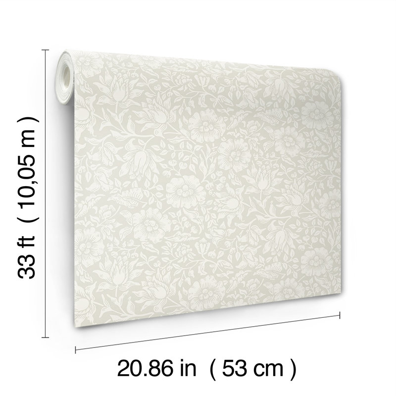 Rouleau de fleurs Everlean, Colombe