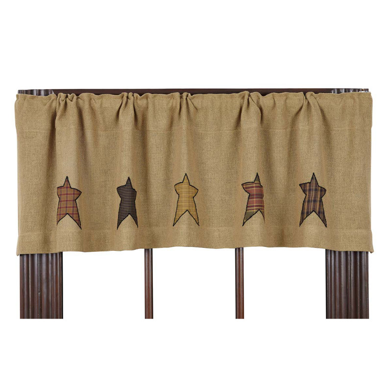 Cantonnière 60 "Applique Star